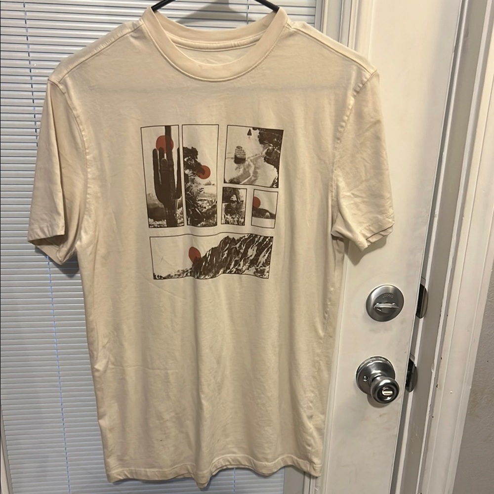 Goodfellow & Co Cream Short Sleeve Tee
